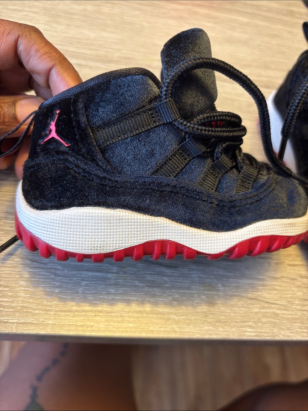 Jordan’s baby shoe size 4.5 like new